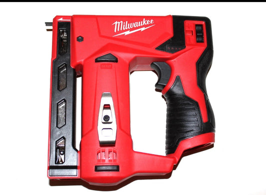 Milwaukee 2447-20 M12 12V 3/8" Cordless Li-Ion Crown Stapler (Tool Only) - NEW!