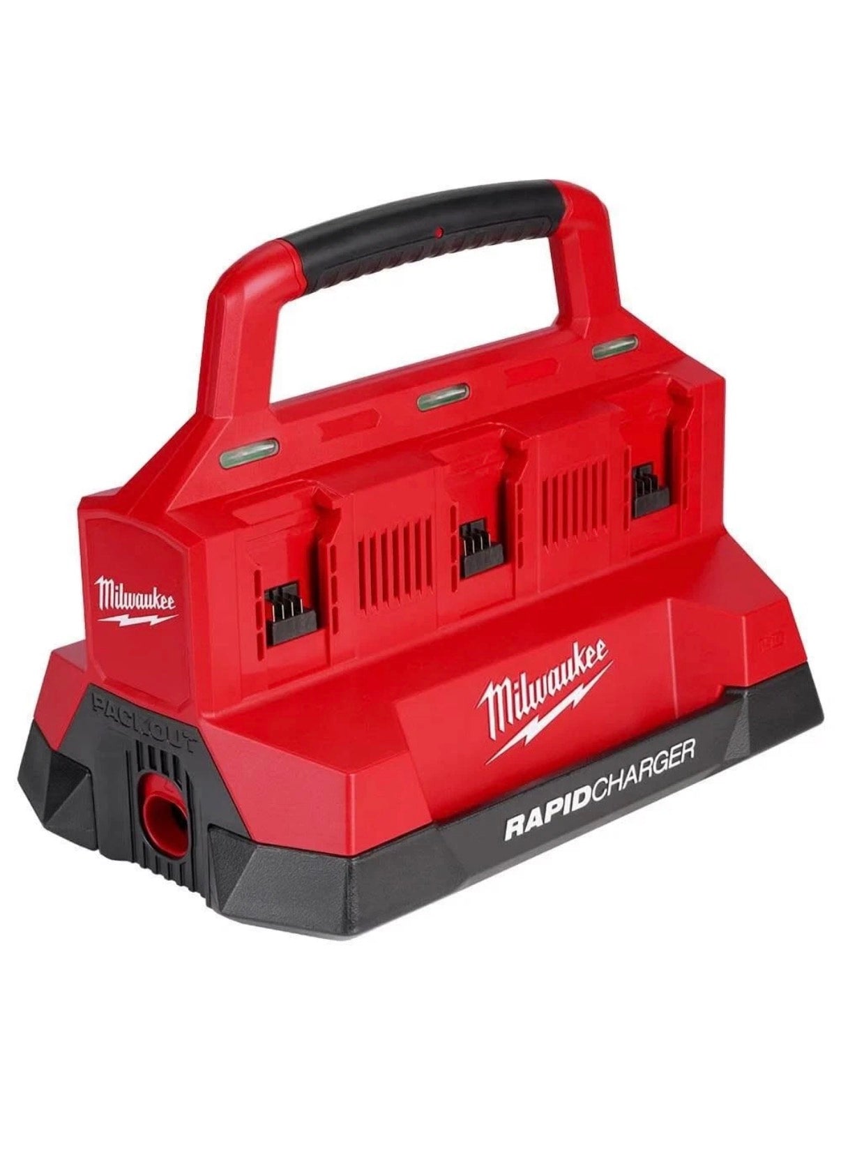 Milwaukee 48-59-1809 M18 18V Li-Ion Packout 6 Port Bay Rapid Battery Charger