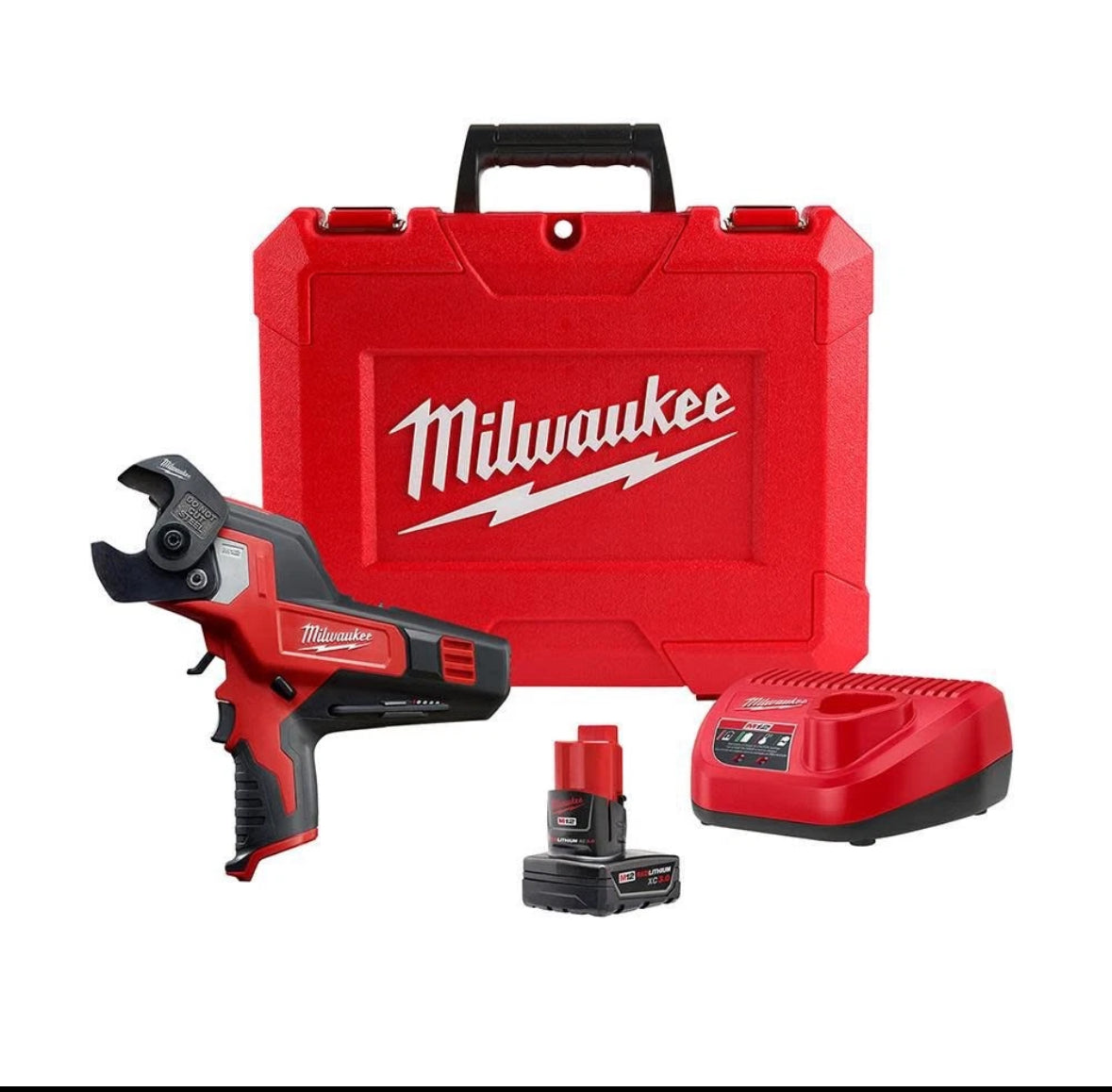 Milwaukee M12 600 Mcm Cable Cutter Kit