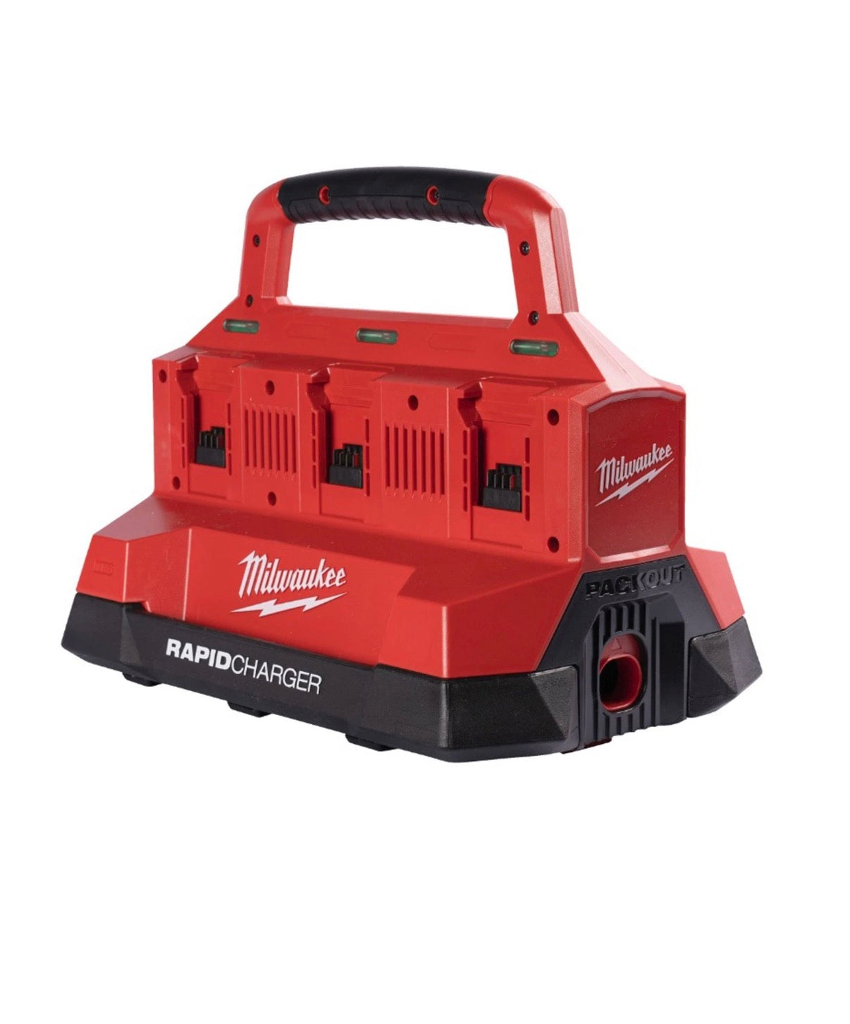 Milwaukee 48-59-1809 M18 18V Lithium-Ion Packout 6-Port Rapid Charger