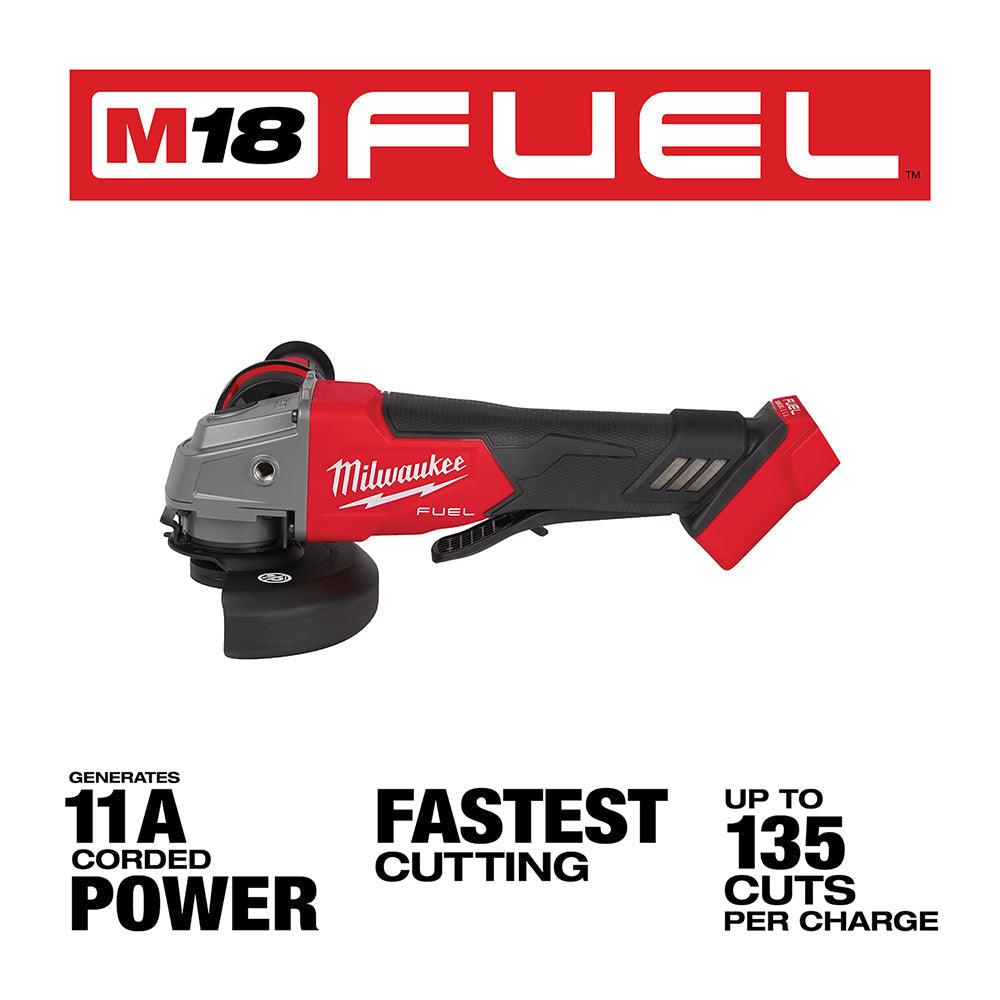 Milwaukee 2880-20 M18 FUEL 4-1/2" / 5" Grinder Paddle Switch