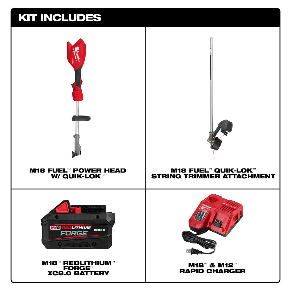Milwaukee 3016-21ST M18 FUEL 18V String Trimmer w/ QUIK-LOK Kit
by Milwaukee