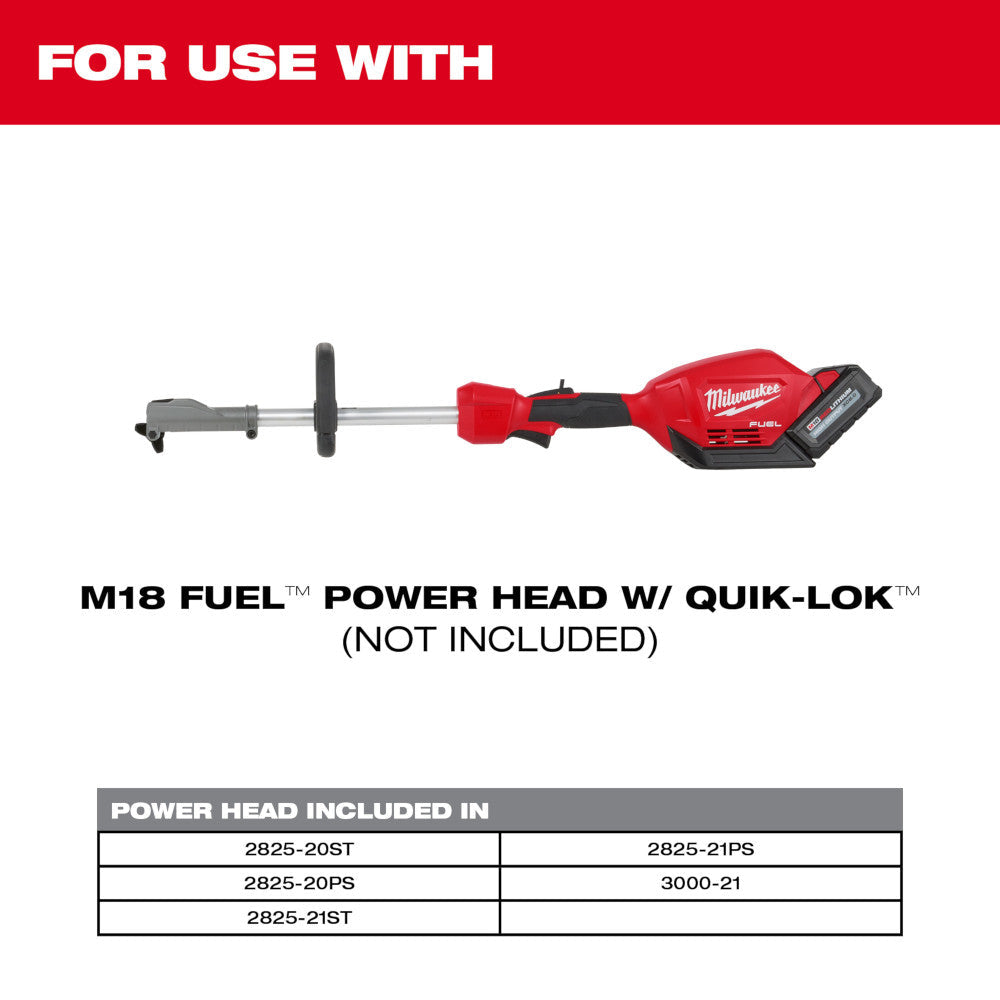 49-16-2720 Milwaukee M18 FUEL QUIK-LOK 10 in. Pole Saw Attachment