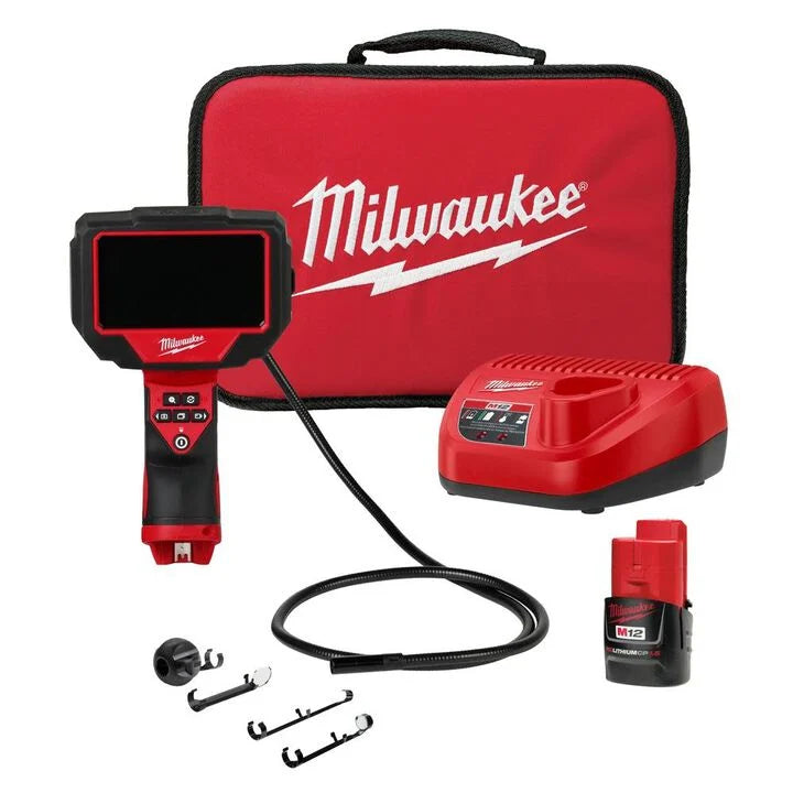 2323-21 Milwaukee M12 M Spector 360 4' Inspection Camera Kit